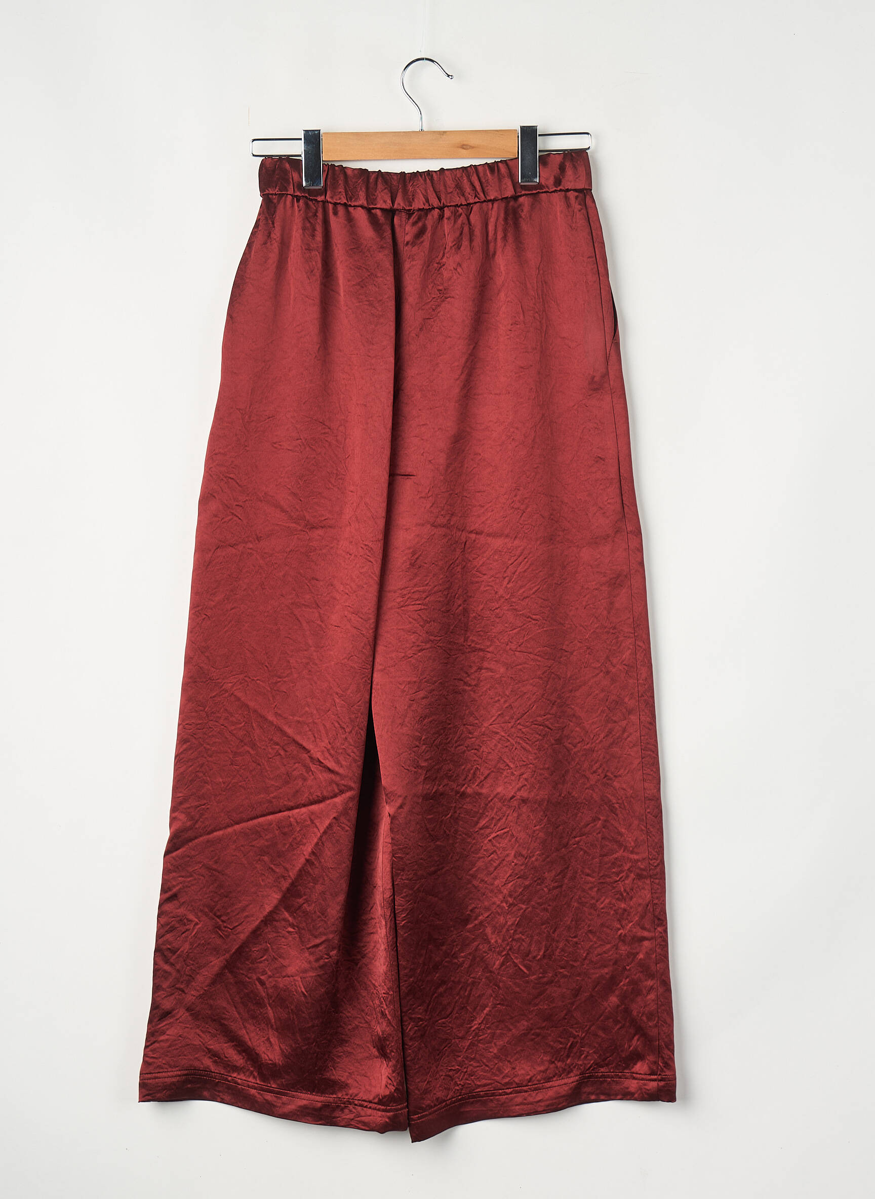 Pantalon large rouge MAX MARA femme