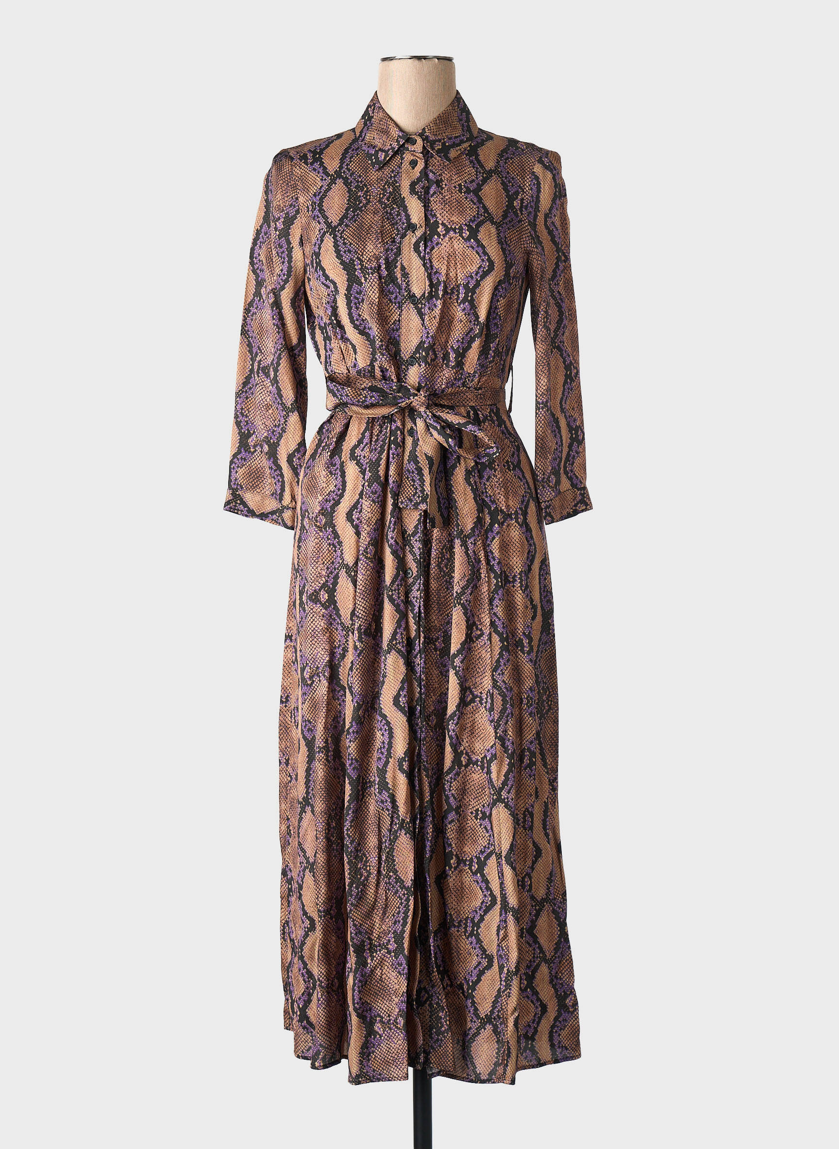 Robe longue multicolore PINKO femme