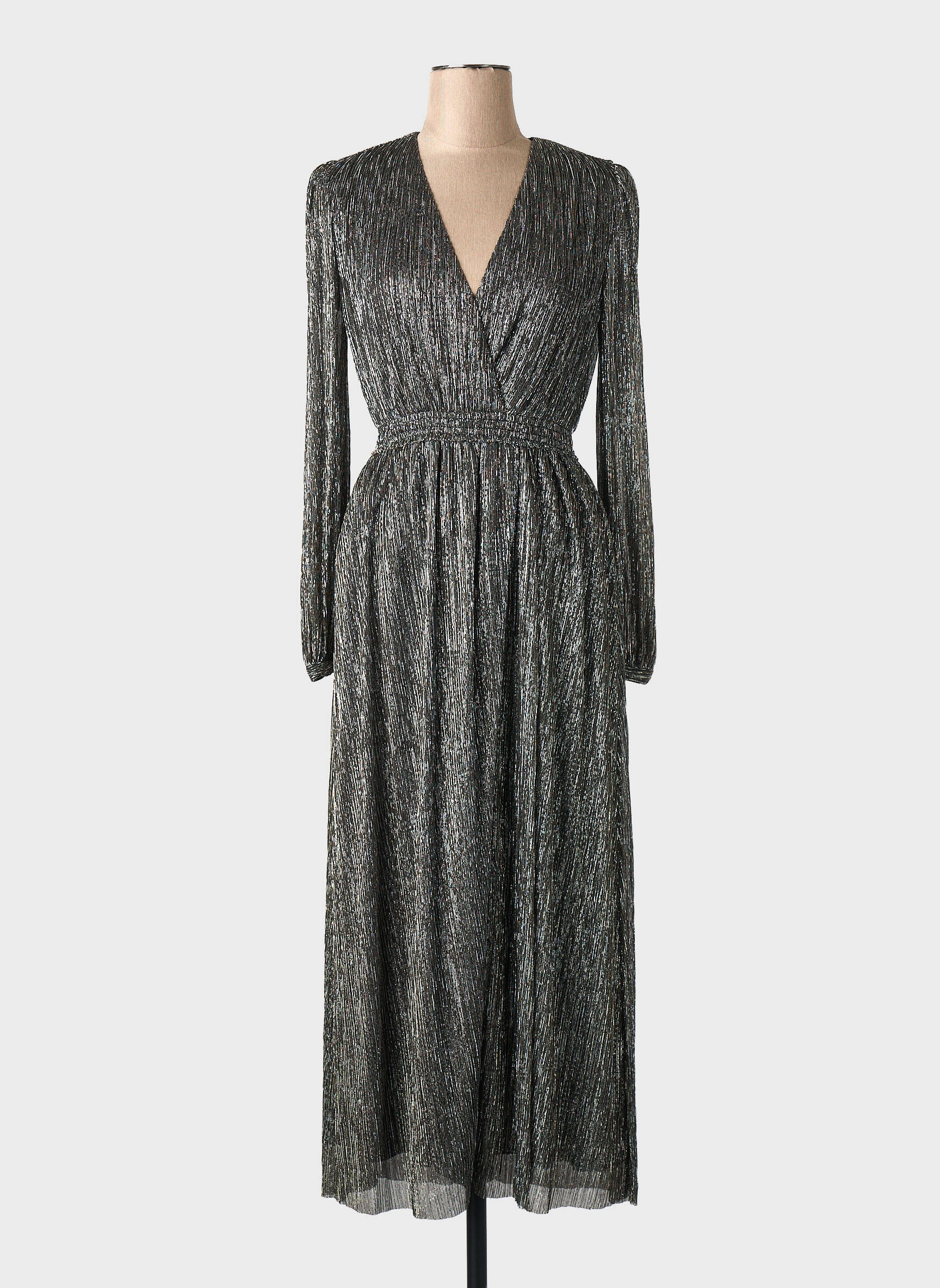 Robe longue gris THE KOOPLES femme