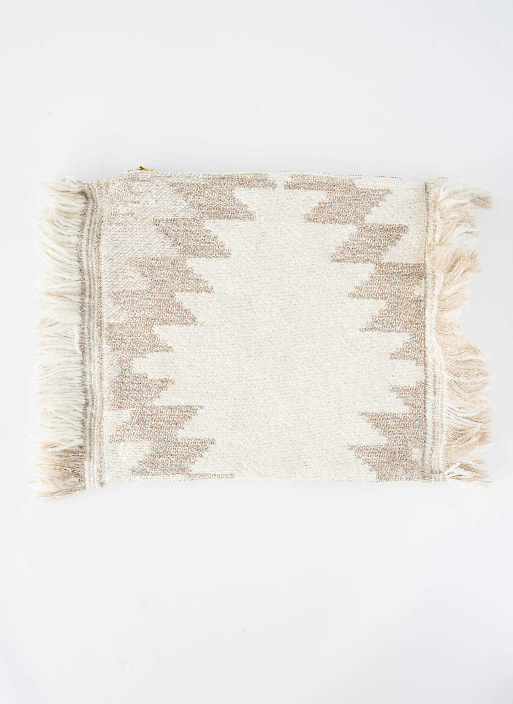 Pochette beige BED & PHILOSOPHY unisexe