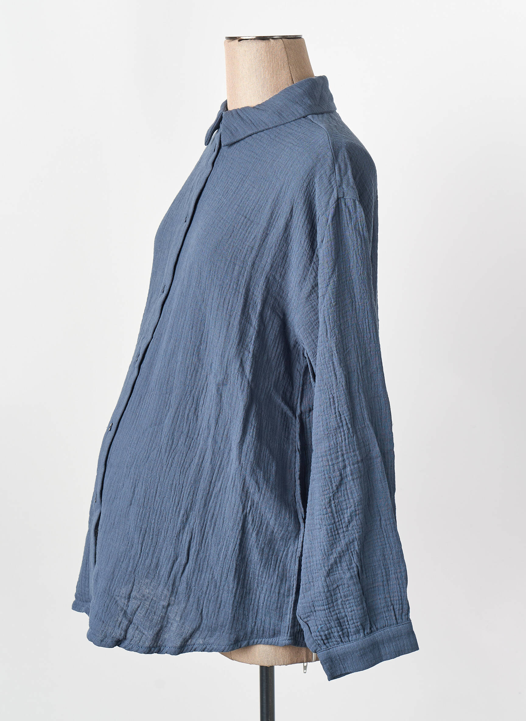 Chemisier maternité bleu MAMA LICIOUS femme