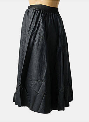 Jupe mi-longue noir MAT FASHION femme