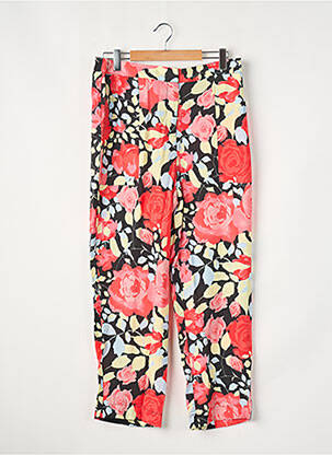 Pantalon droit multicolore OBJECT femme