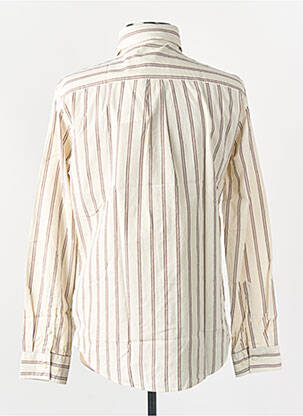 Chemise manches longues beige LES DEUX homme
