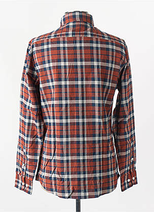 Chemise manches longues marron SELECTED homme