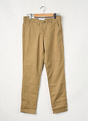 Pantalon slim marron SELECTED homme