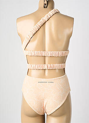 Maillot de bain 1 pièce jaune UNDRESS CODE femme