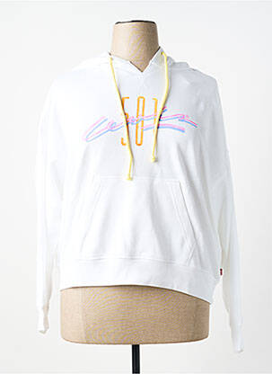 Sweat-shirt blanc LEVI'S femme