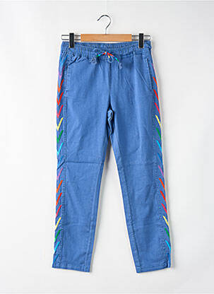 Pantalon droit bleu SACK'S femme