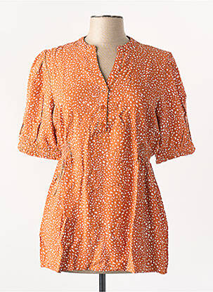Top marron MAMA LICIOUS femme