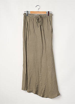 Jupe longue marron HUMANOID femme