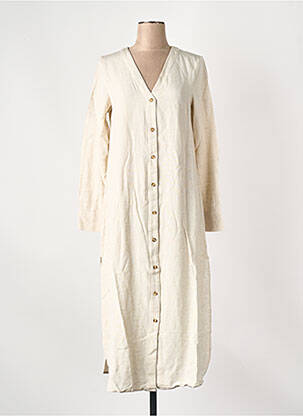 Robe longue beige VILA femme