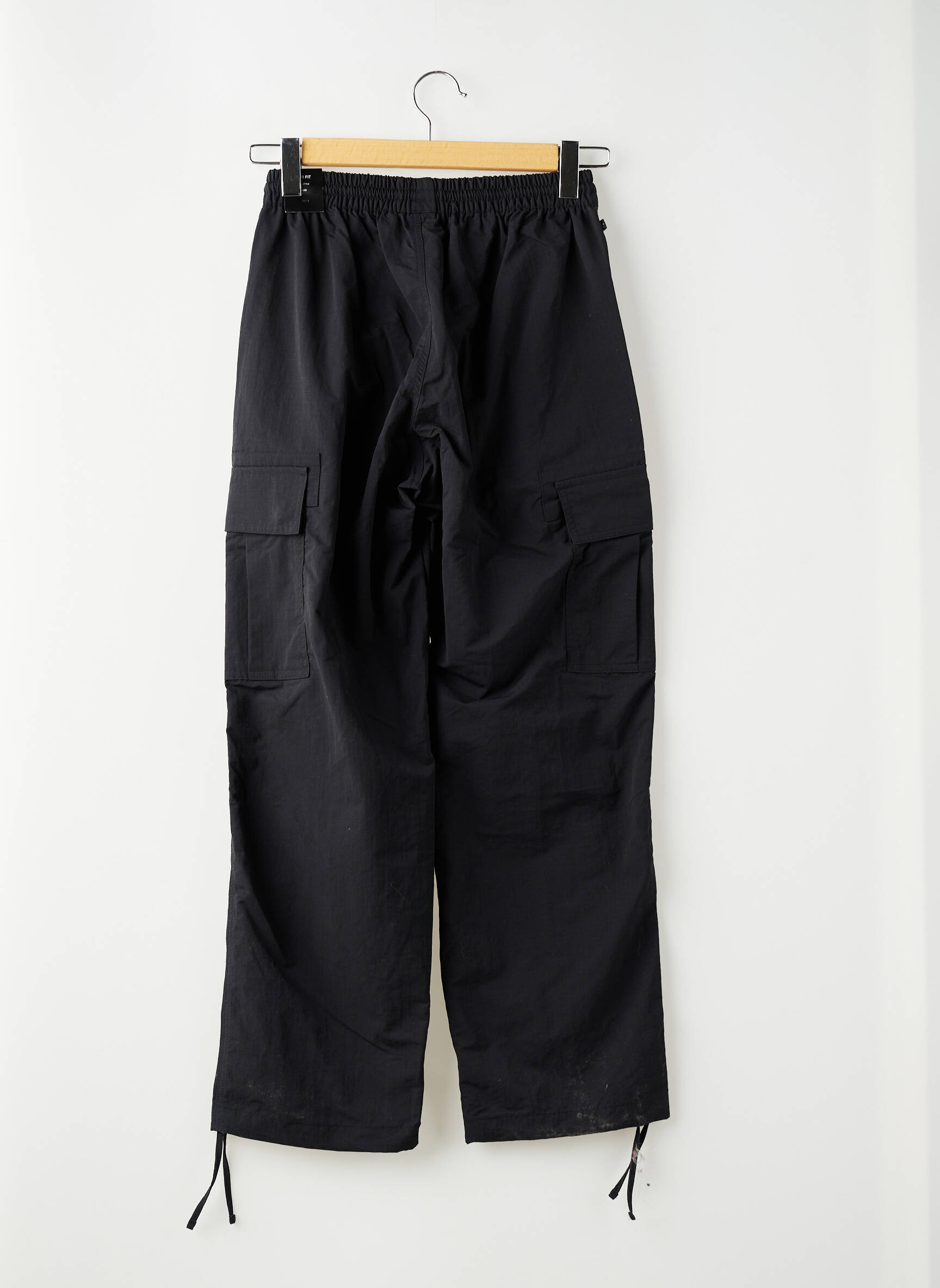 Pantalon cargo noir ADIDAS homme