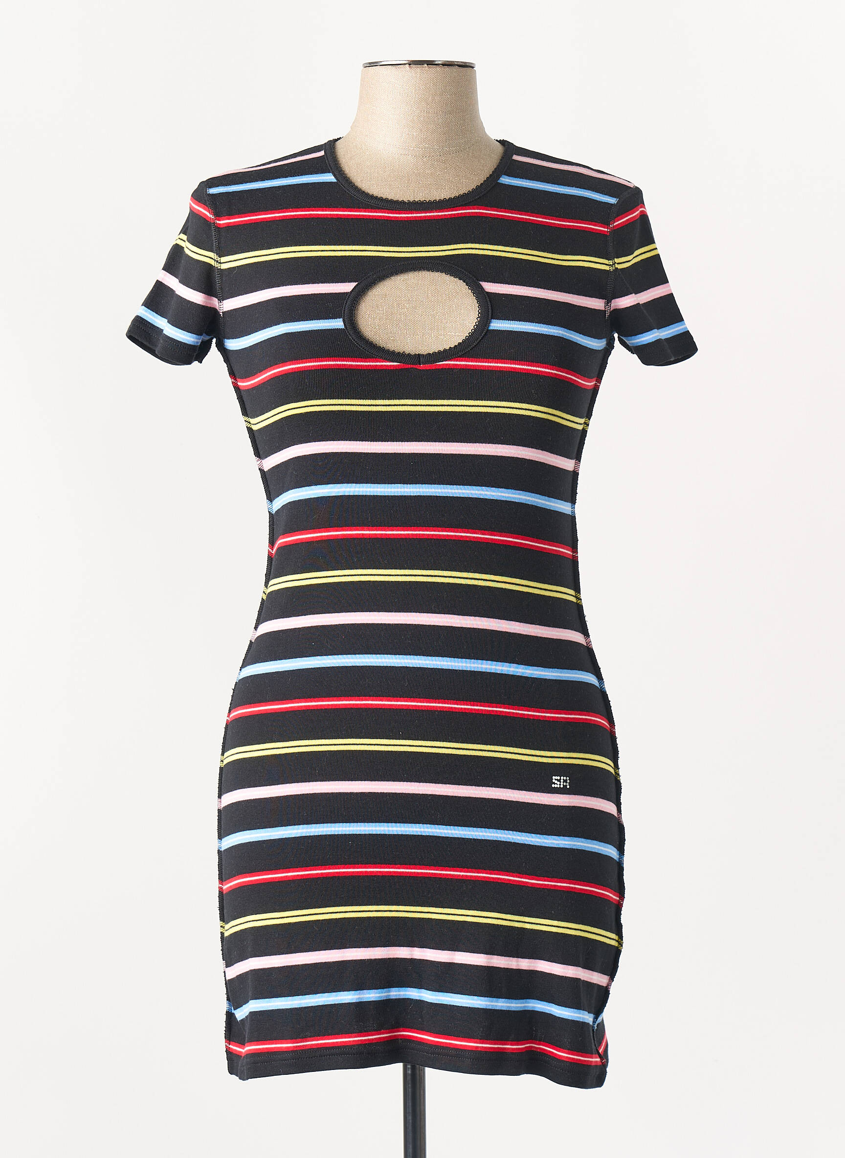 Robe courte noir SONIA RYKIEL femme