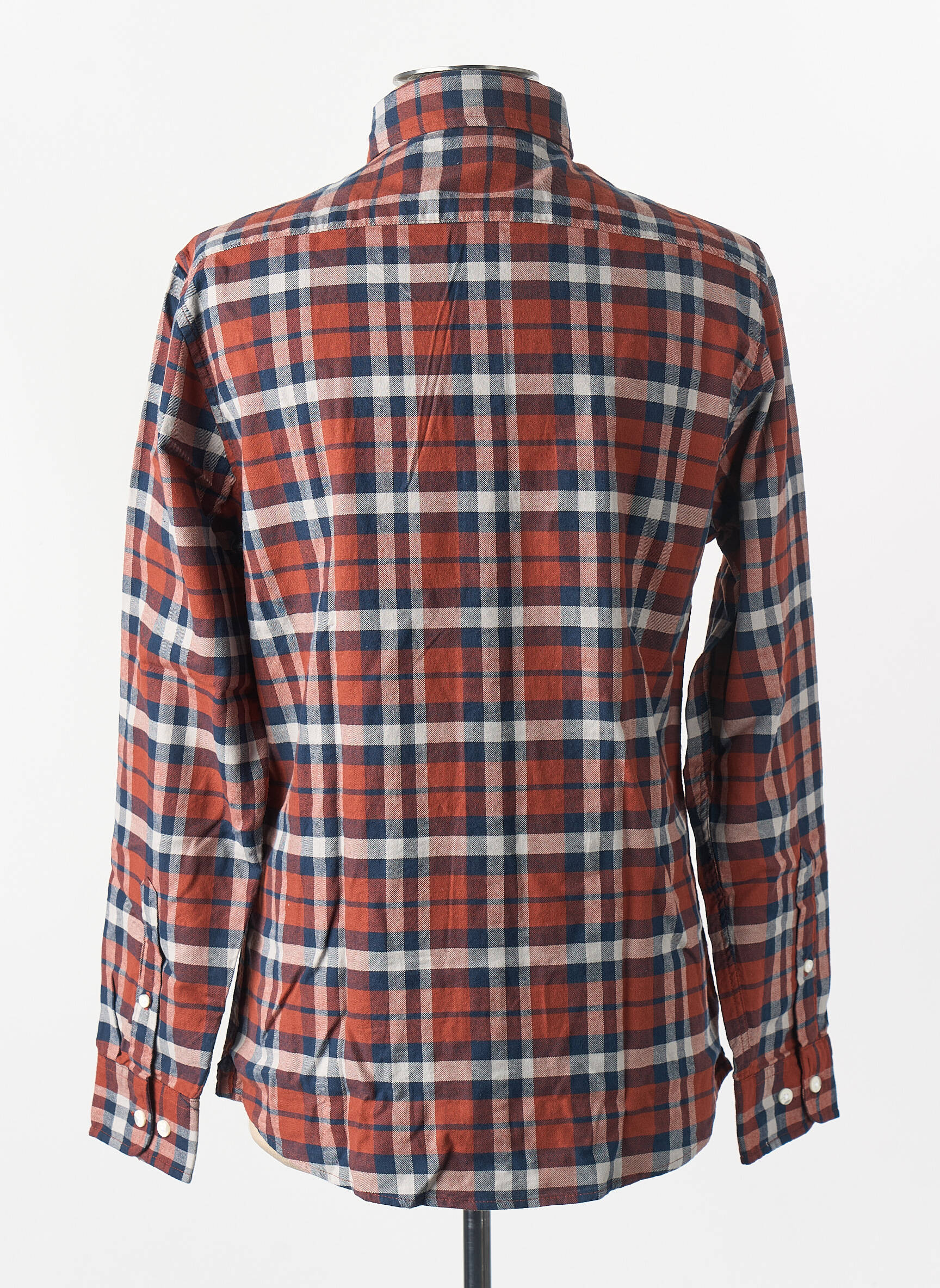 Chemise manches longues marron SELECTED homme