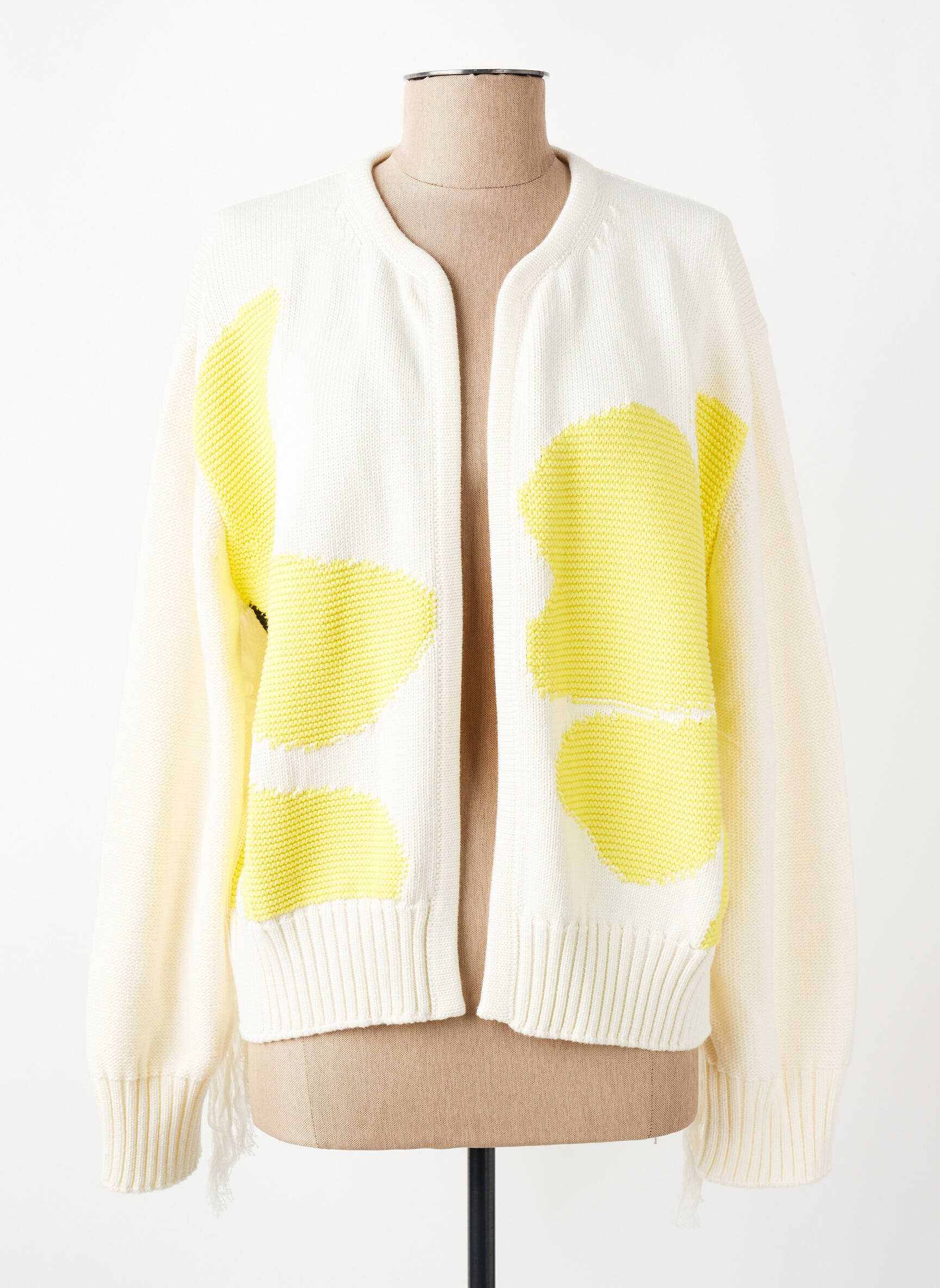 Gilet manches longues blanc PAUL SMITH femme