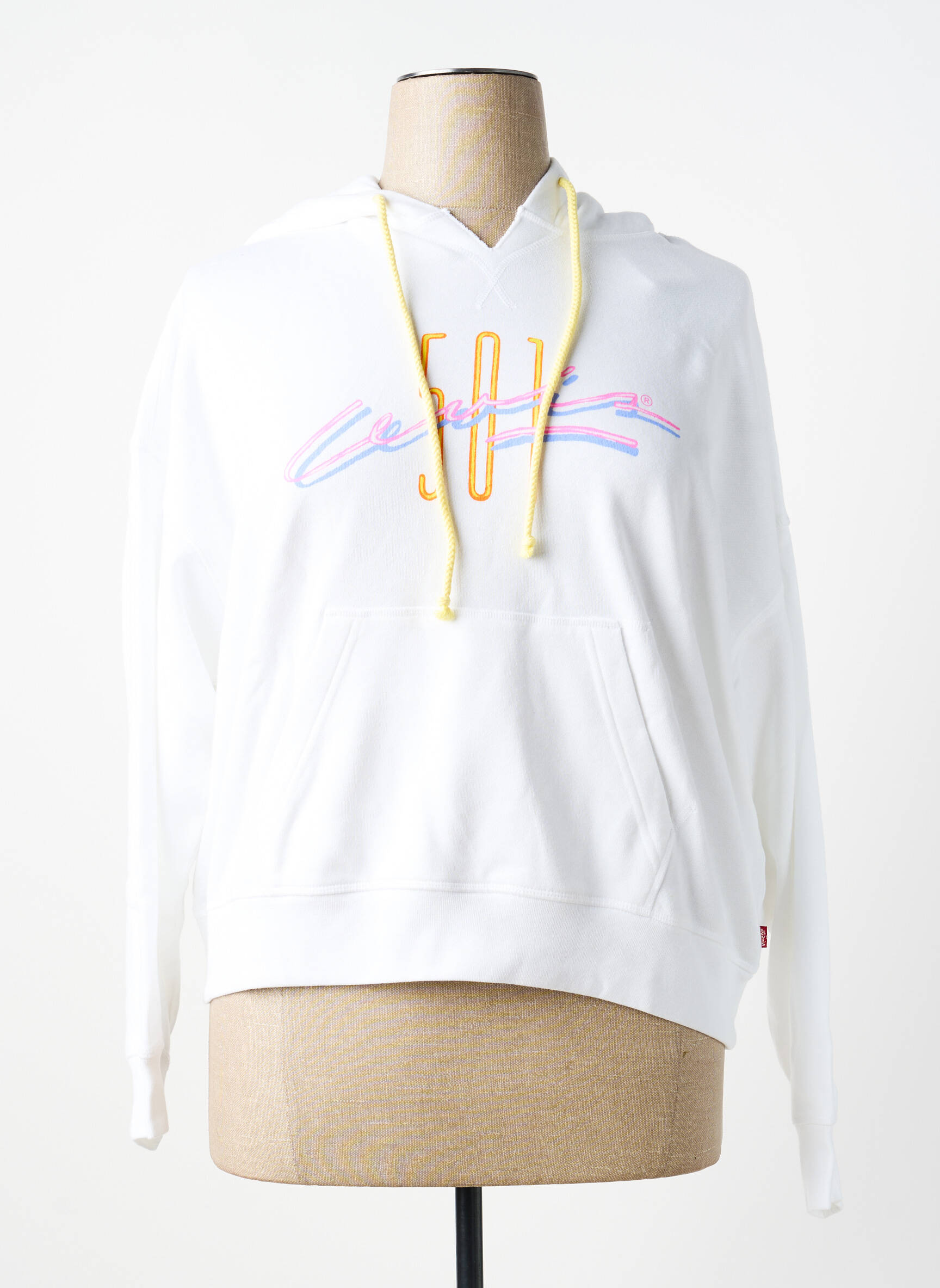 Sweat-shirt blanc LEVI'S femme