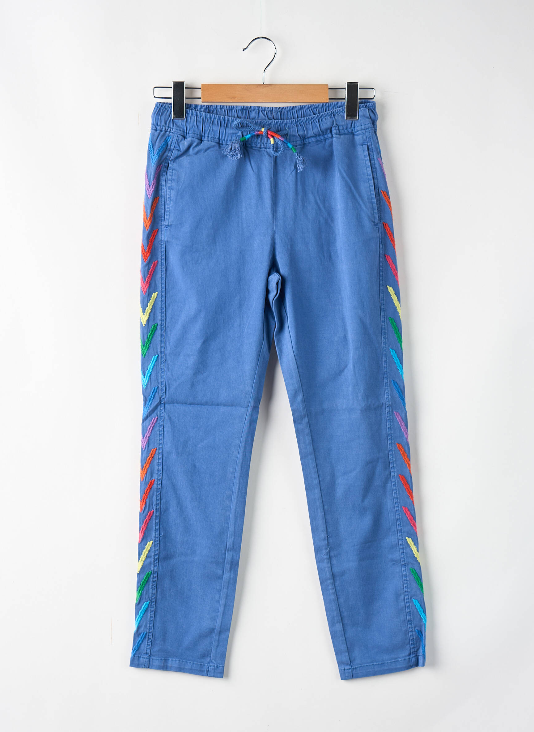 Pantalon droit bleu SACK'S femme