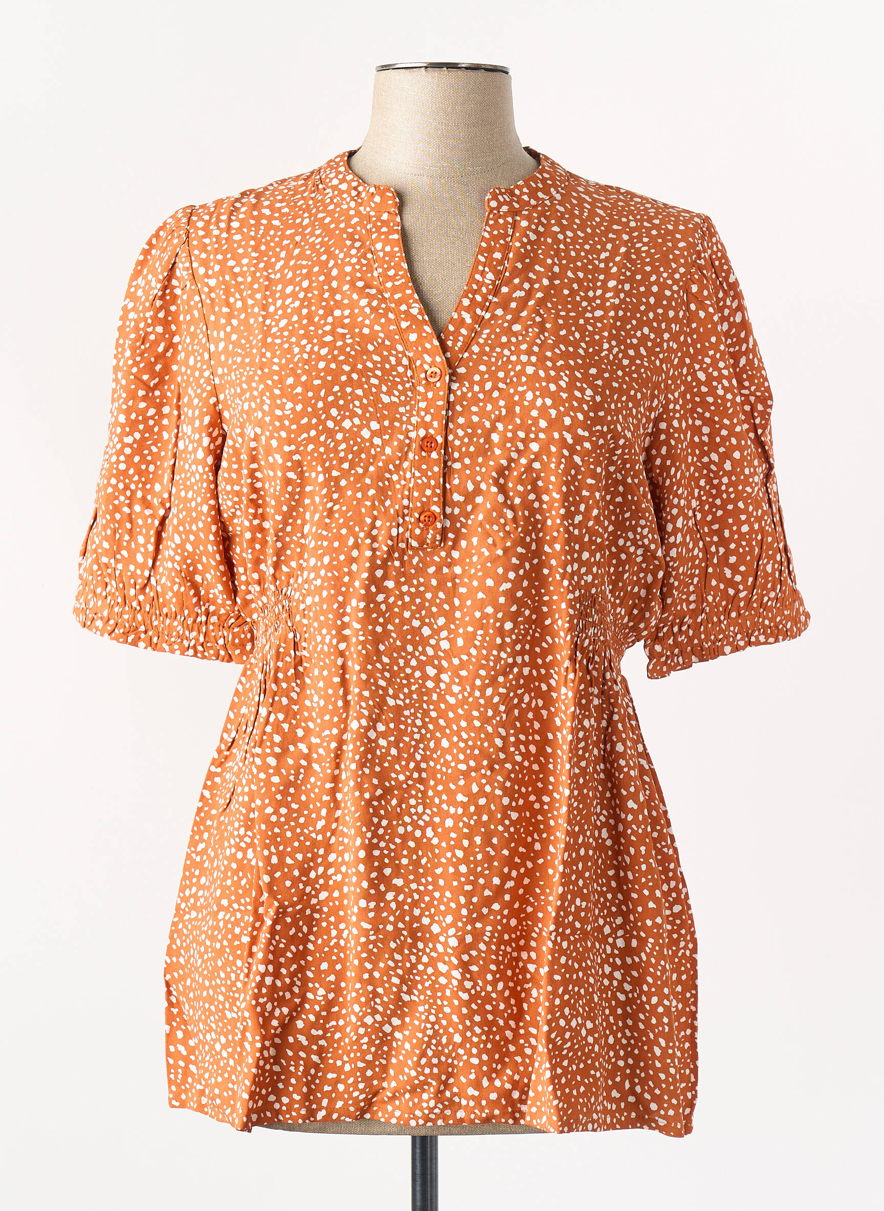 Top marron MAMA LICIOUS femme