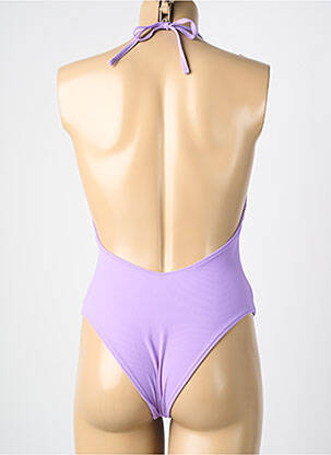 Maillot de bain 1 pièce violet LUZ COLLECTIONS femme