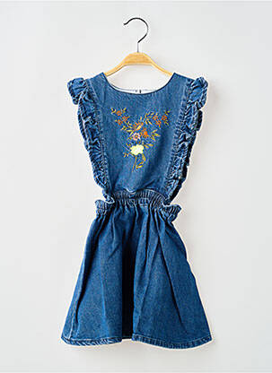 Robe courte bleu THE NEW SOCIETY fille