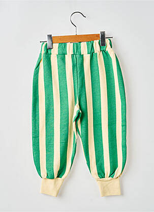 Pantalon droit vert THE CAMPAMENTO garçon