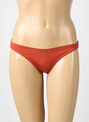 Bas de maillot de bain marron JOLIES MOMES femme