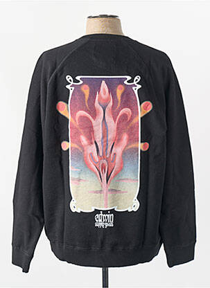 Pull noir EDWIN homme