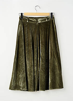 Jupe mi-longue vert STELLA PARDO femme