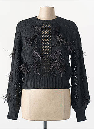 Pull noir TWINSET femme