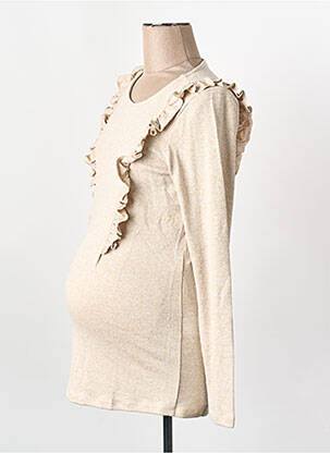 Top beige NOPPIES femme