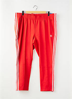 Jogging rouge ADIDAS femme