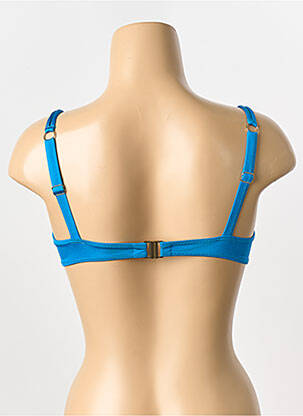 Haut de maillot de bain bleu JOLIES MOMES femme