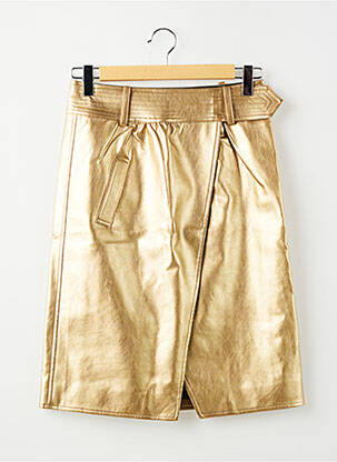 Jupe courte or THE LABEL EDITION femme