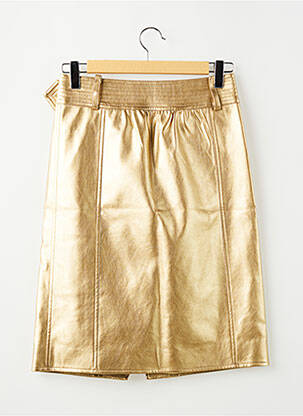 Jupe courte or THE LABEL EDITION femme
