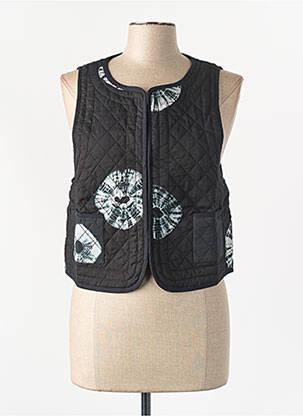 Gilet sans manche noir DIEGA femme