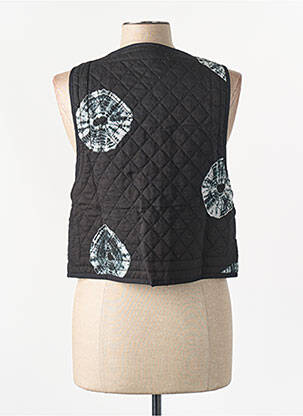 Gilet sans manche noir DIEGA femme