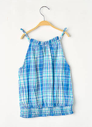 Top bleu SUNCHILD fille