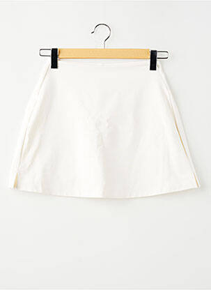 Jupe courte blanc GIRLFRIEND COLLECTIVE femme