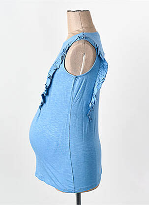 T-shirt bleu NOPPIES femme