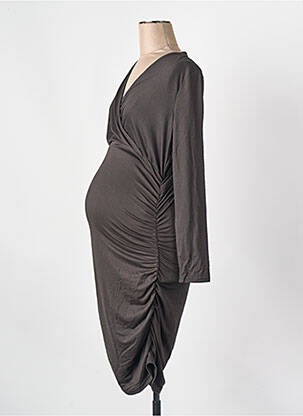 Robe maternité noir MAMA LICIOUS femme