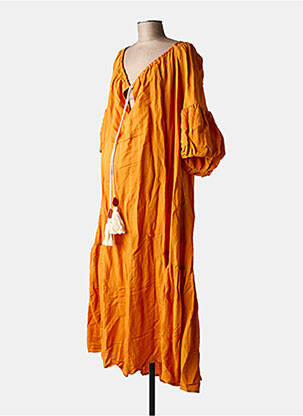 Robe longue orange MAT FASHION femme
