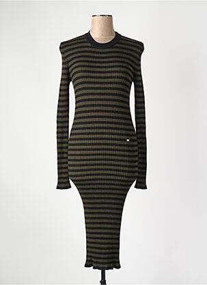 Robe mi-longue multicolore SONIA RYKIEL femme
