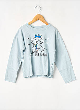 T-shirt bleu THE CAMPAMENTO fille