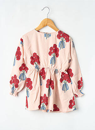 Robe courte rose THE CAMPAMENTO fille