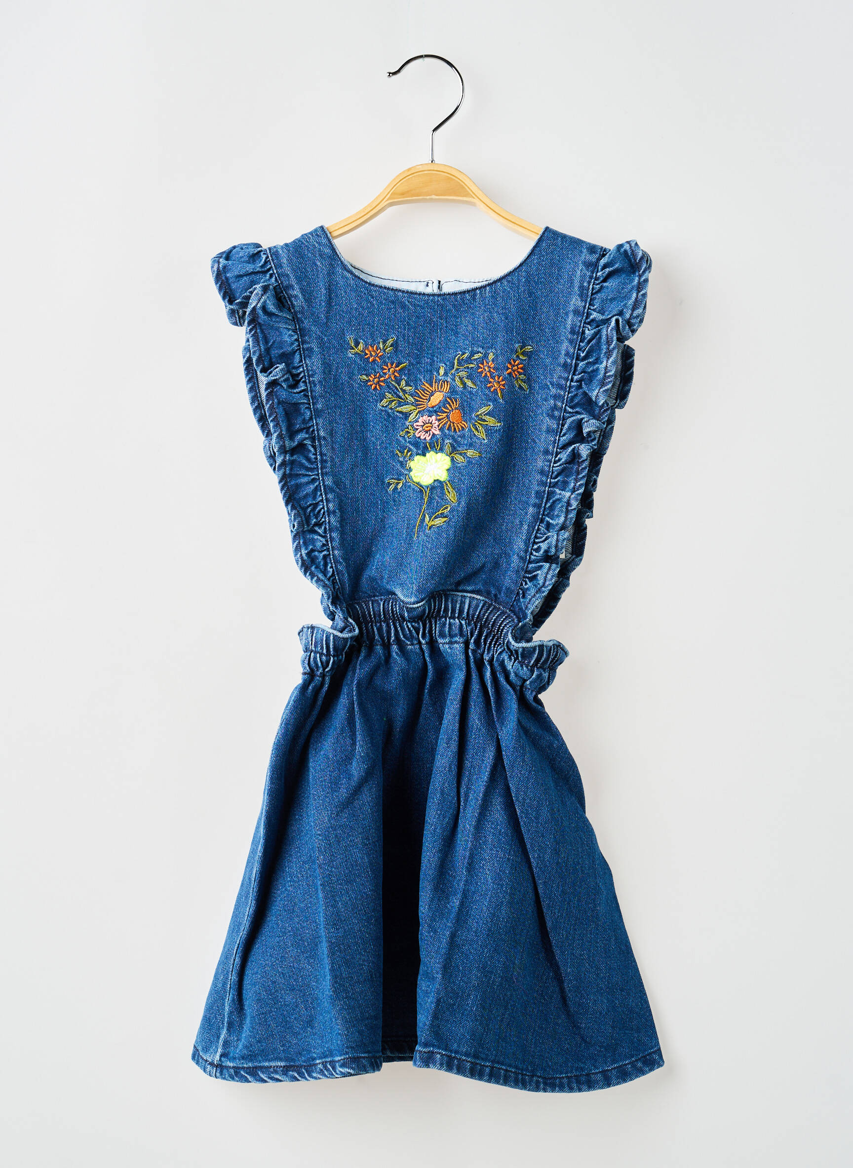 Robe courte bleu THE NEW SOCIETY fille