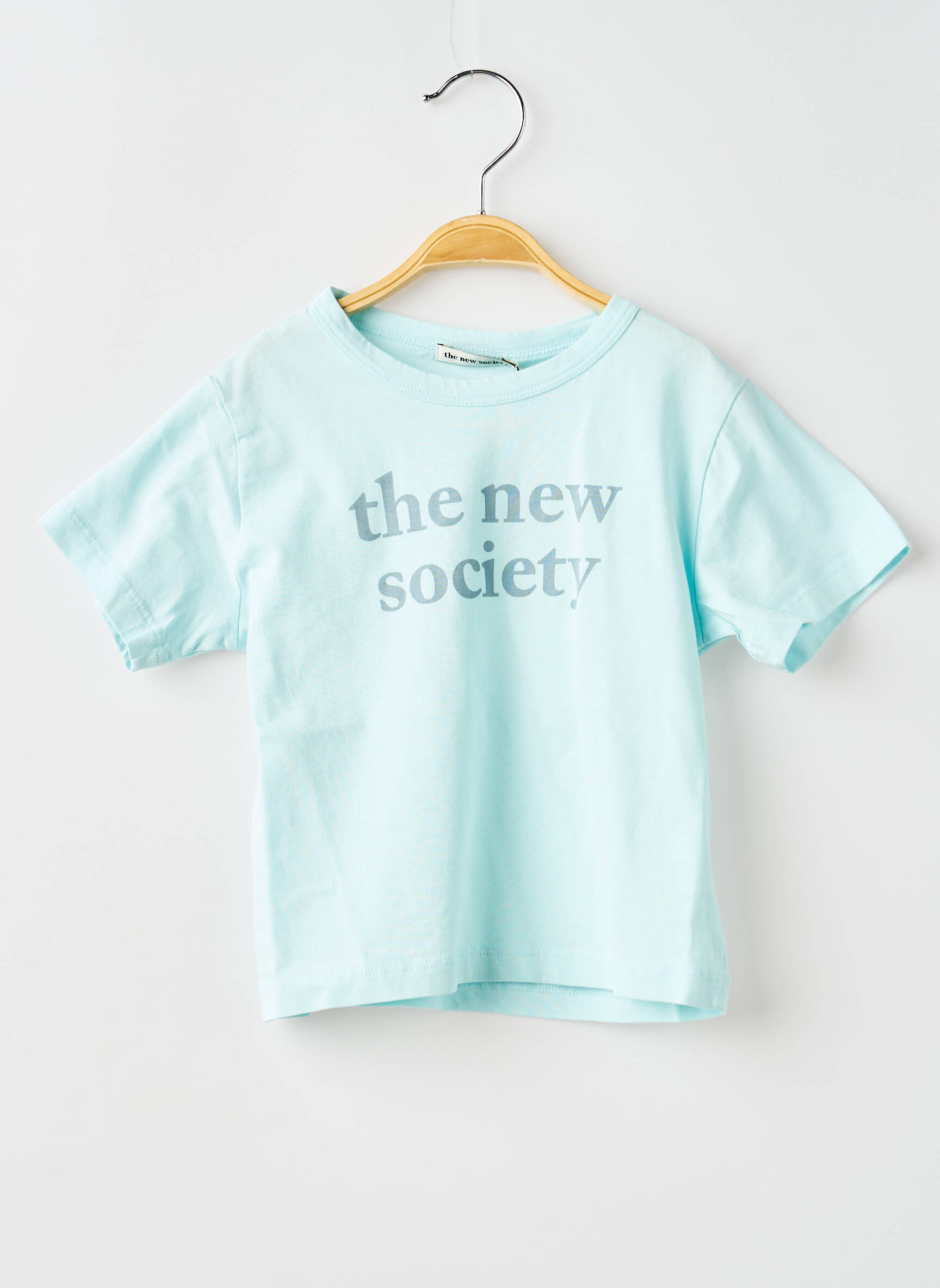 T-shirt bleu THE NEW SOCIETY fille