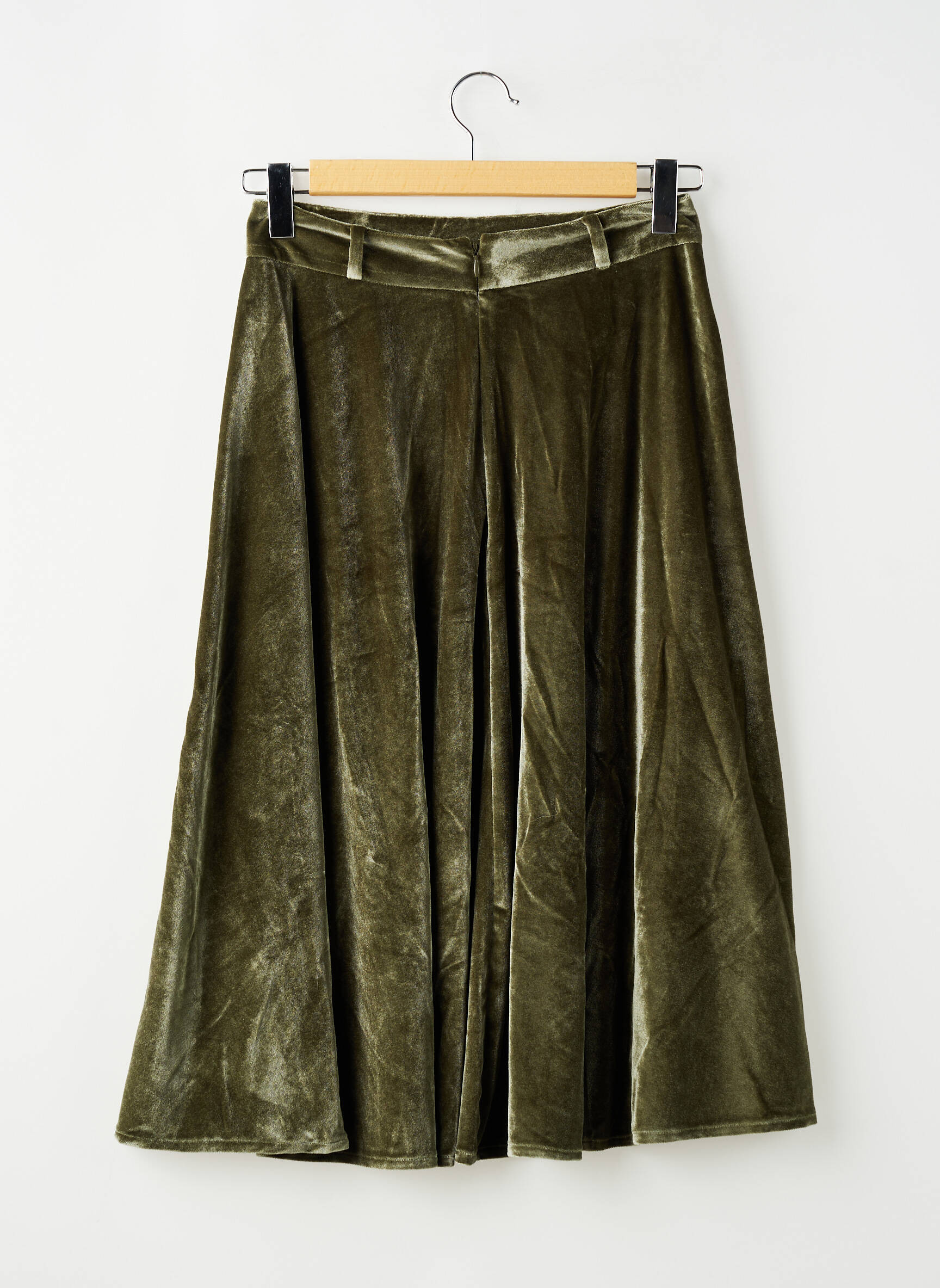 Jupe mi-longue vert STELLA PARDO femme