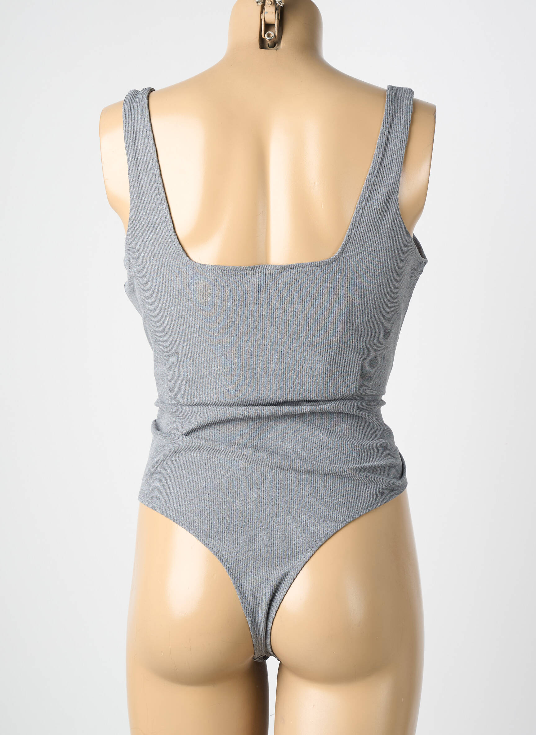 Body lingerie gris GIRLFRIEND COLLECTIVE femme