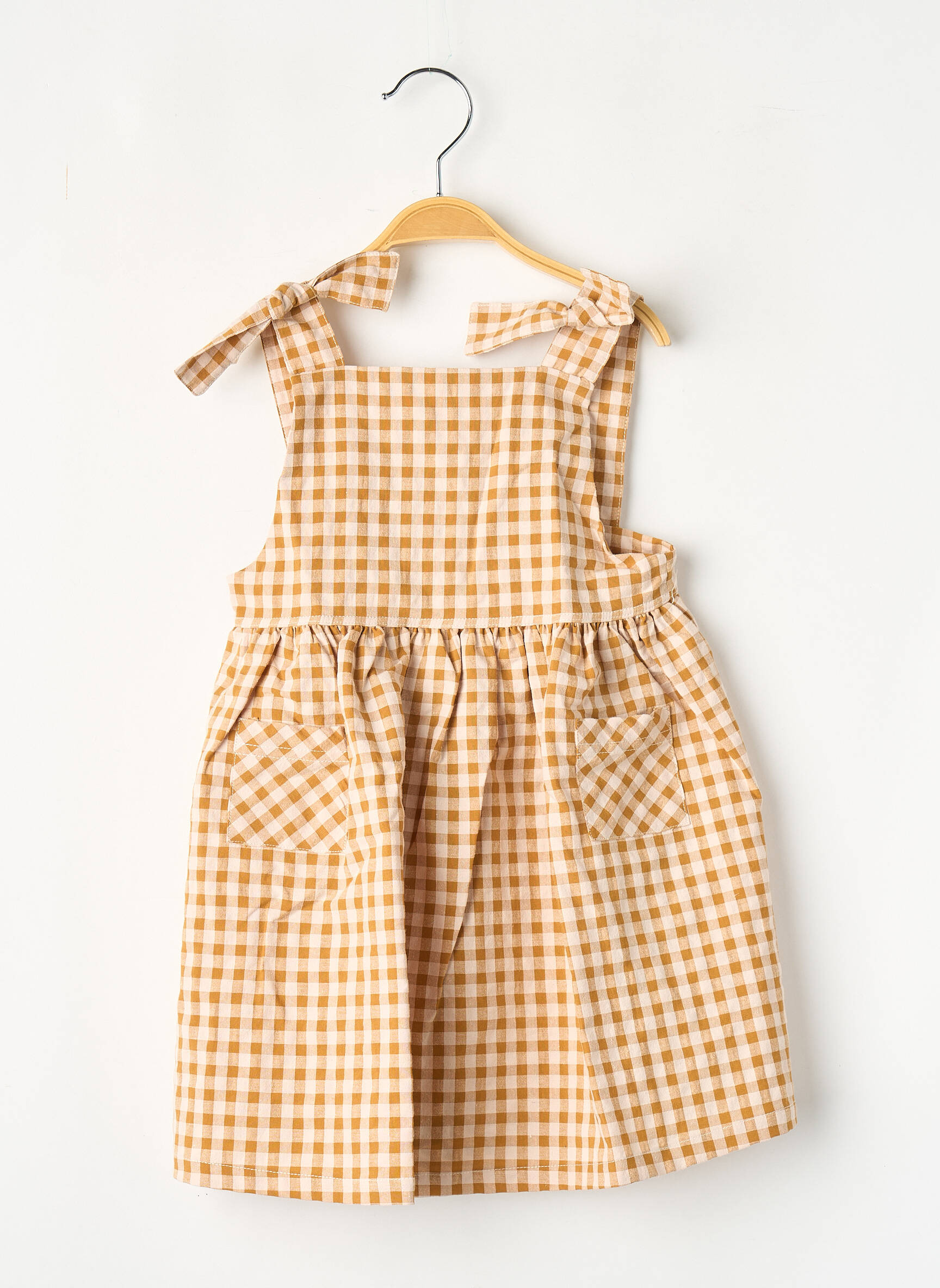 Robe courte orange PETITE LUCETTE fille